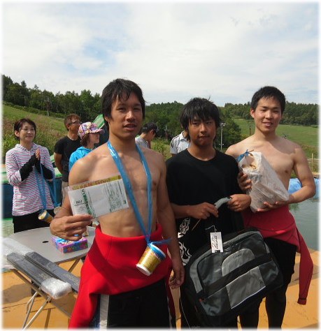 (モーグル・倅の戦い)ウォータージャンプ大会☆2年連続4回目の優勝 (モーグル・倅の戦い)ウォータージャンプ大会☆2年連続4回目の優勝